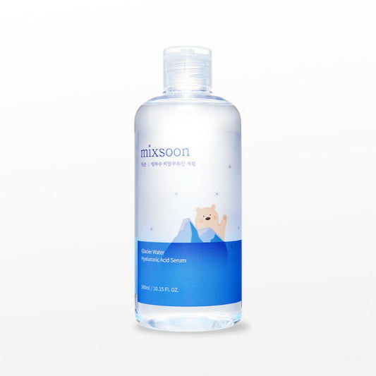 MIXSOON GLACIER WATER HYALURONIC ACID veido serumas skirtas  visų tipų odai prižiūrėti.